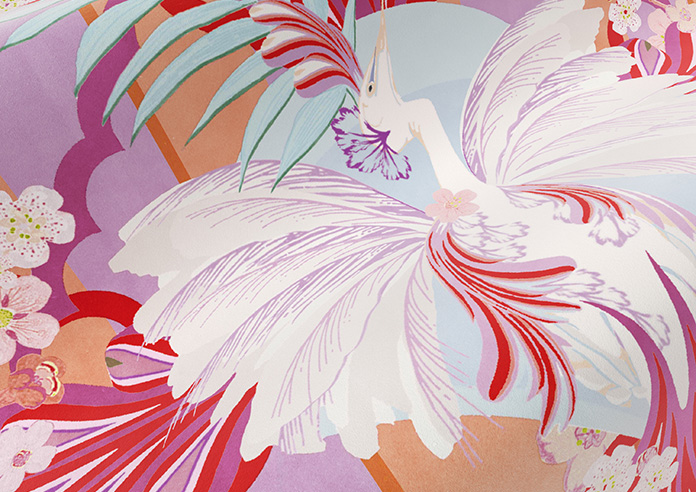 Faded Glamour, Fairground Stripe - Twist&Fit Roman Blind - Image 4